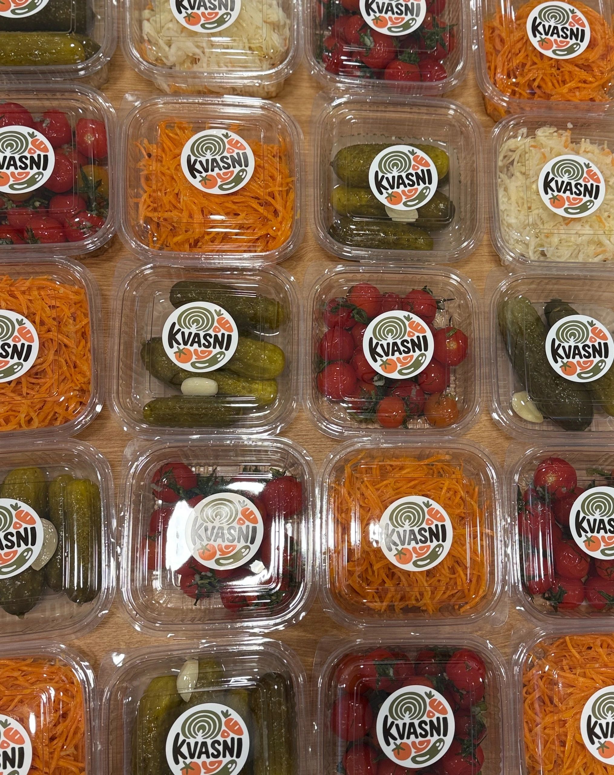 Vegetais fermentados Kvasni
